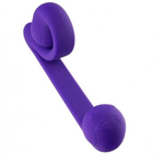 Вибромассажер для двойной стимуляции Snail Vibe фиолетовый