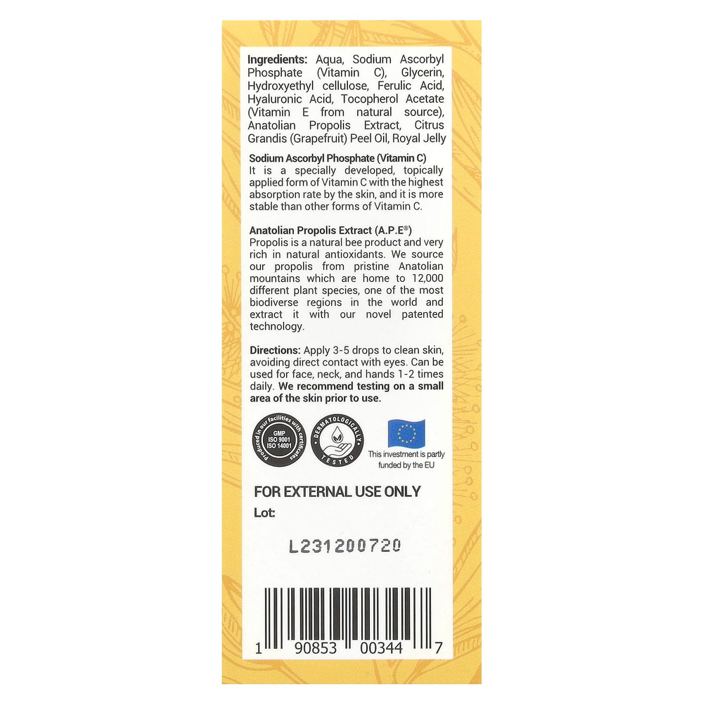 Bee & You, Сыворотка для лица с витамином C, 30 мл (1 жидк. Унция)