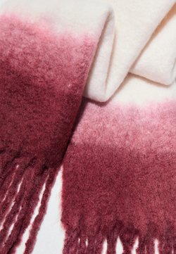 STRADIVARIUS Шарф, бургунди