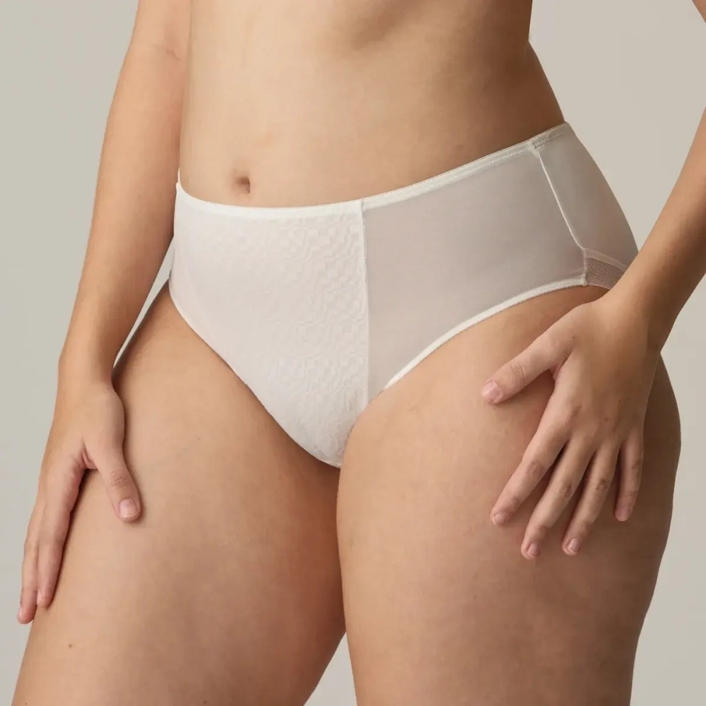 PRIMADONNA Twist Yelapa Трусы с высокой талией, белый