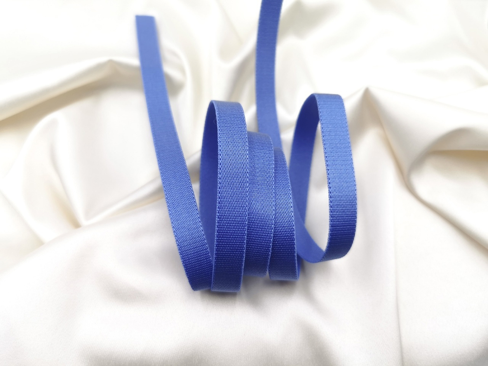 Бретелечная резинка без фестонов, 10мм, ультрамарин, (Арт: BR640/10-1474), м