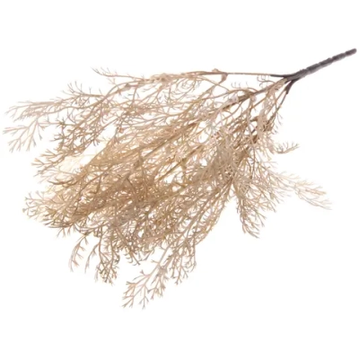 Искусственные цветы «Волшебная трава» 40см цвет бежевый