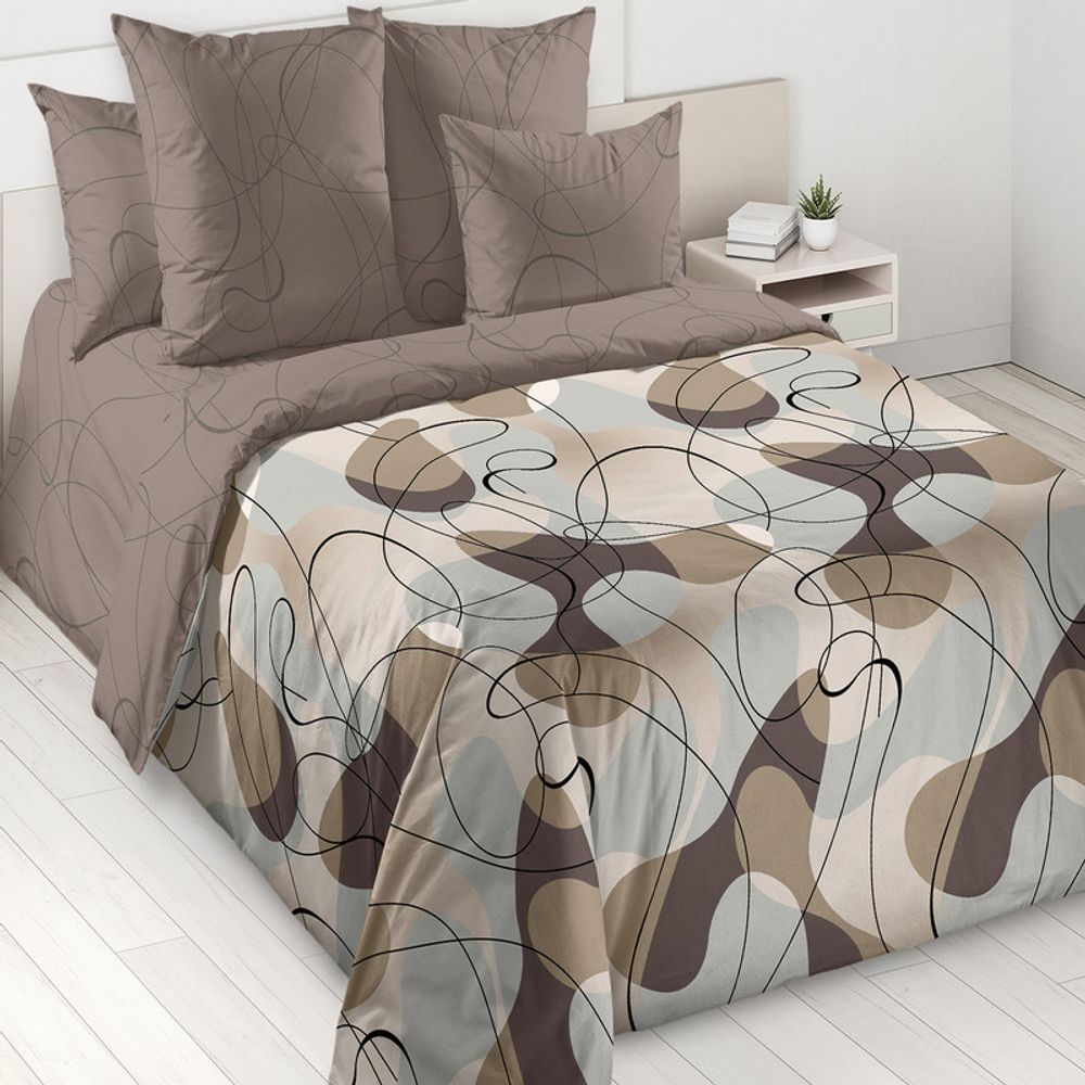 Комплект постельного белья "ВЛ. АЛЬФРЕДО", перкаль, 100% хлопок. Комплект постельного белья "ВЛ. АЛЬФРЕДО", перкаль, 100% хлопок.