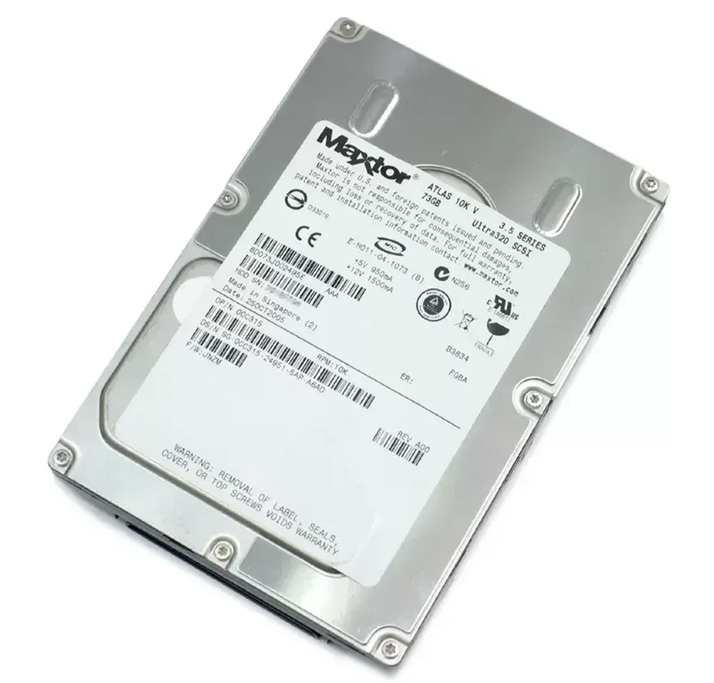 Жесткий диск Dell SCSI Atlas 10K V 72,8gb (U320/10K/80pin) 0CC315