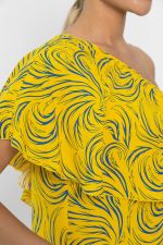 Платье Шардоне (ярко-желтое) П13771-36М LT Collection