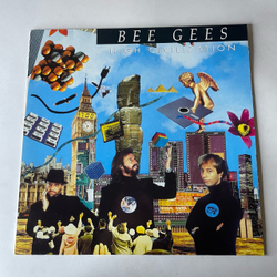 Винтажная виниловая пластинка LP Bee Gees High Civilization (Германия 1991)