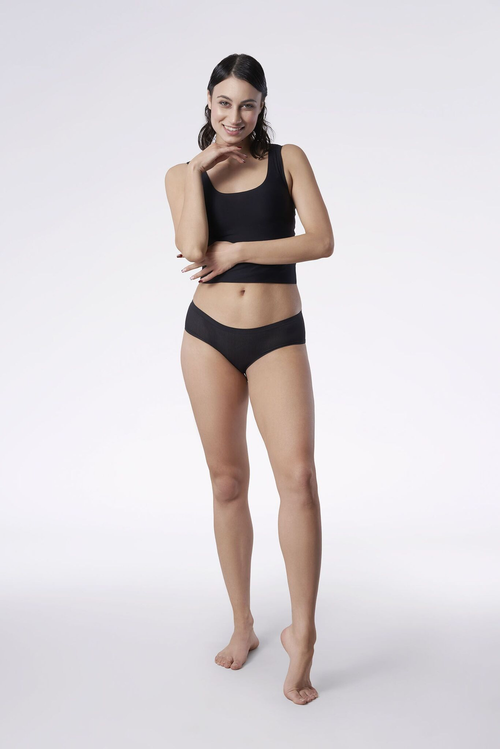 Трусики-слипы Avia со средней линией талии (Размер: L) (Цвет: телесный)