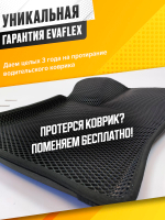 Коврики EVA для Mitsubishi Lancer 9 поколение, CS (02.2003 - 09.2009) - Комплект в салон - 3D С бортиками - Черный - Черный кант