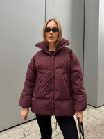Пуховик Бургунди