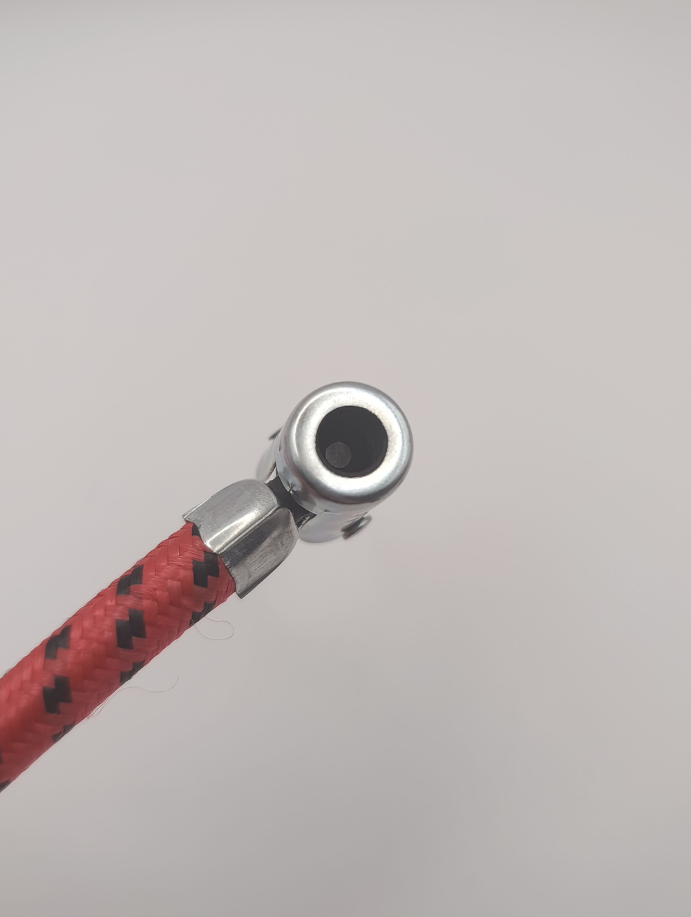 Шланг подкачки насоса/компрессора 60см, М8, с алюминиевым наконечником без клапана