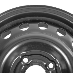 Диск штампованный R14 5.5J 4x100/56.6 ET49 GANZ Black GRN14036