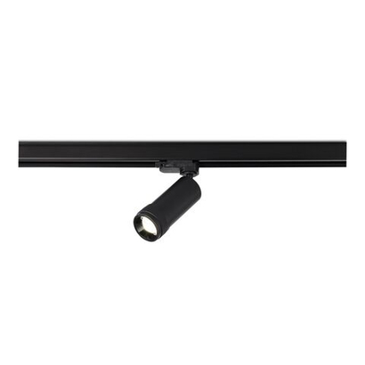 Светильник встраиваемый светодиодный, черный, черный / белый, Трехфазная трековая система, LED, 10