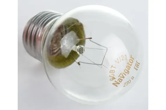 Лампа Navigator 60Вт Е27 шаровидная прозрачная 09774