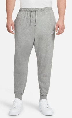 Мужские теннисные штаны Nike Sportswear Club Jogger M - dark grey heather/white