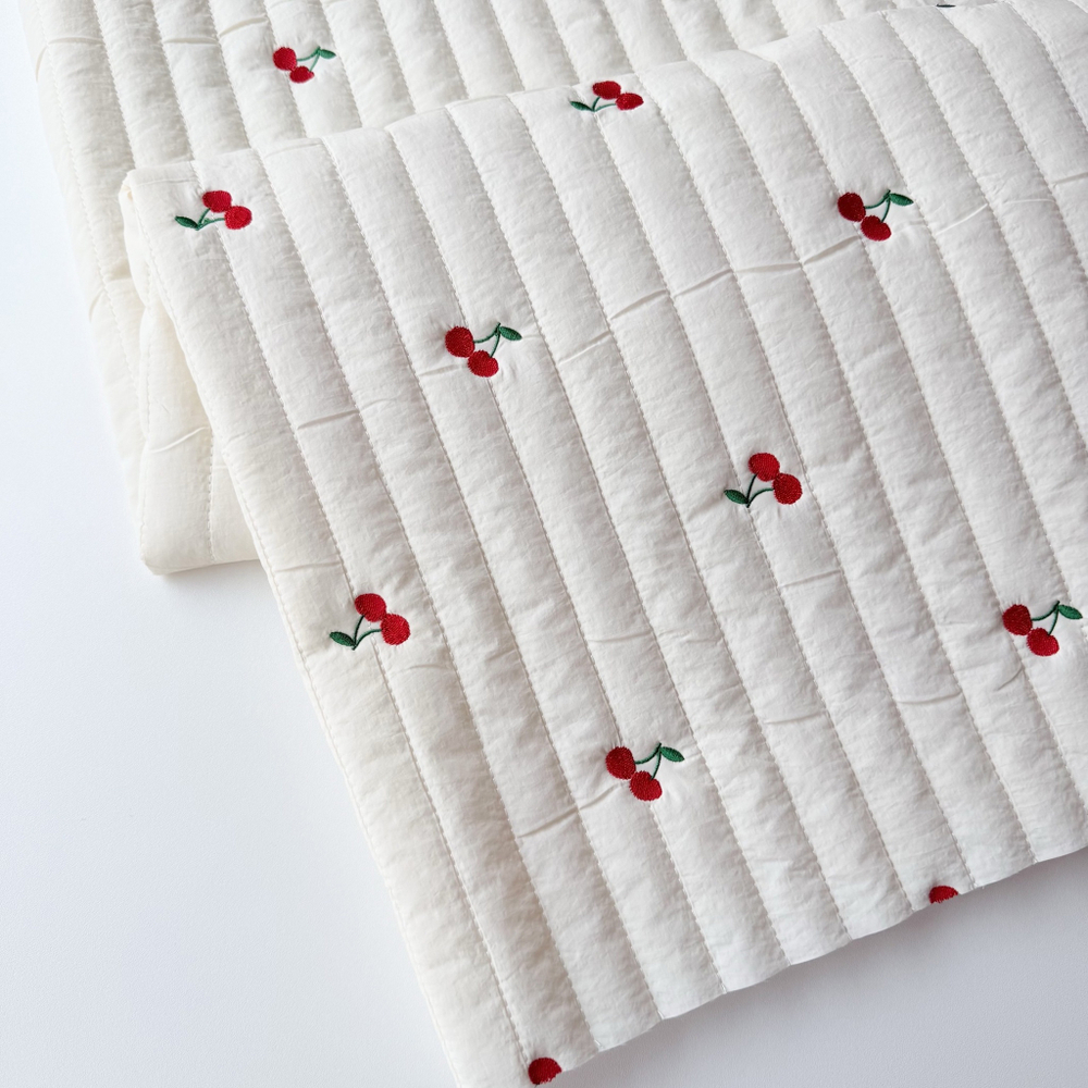 Курточная стежка Вишенки