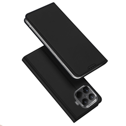 Чехол книжка черного цвета для смартфона Xiaomi 17T, серия Skin Pro Series от Dux Ducis