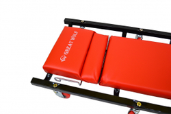 Лежак подкатной низкопрофильный красный GWC-2 Great Wolf