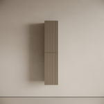 Шкаф-пенал подвесной SANCOS Code, 350х350х1650 мм, цвет  серо- бежевый, арт. PCD35GB