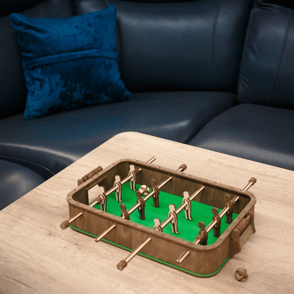 Конструктор деревянный 3D EWA Настольный футбол