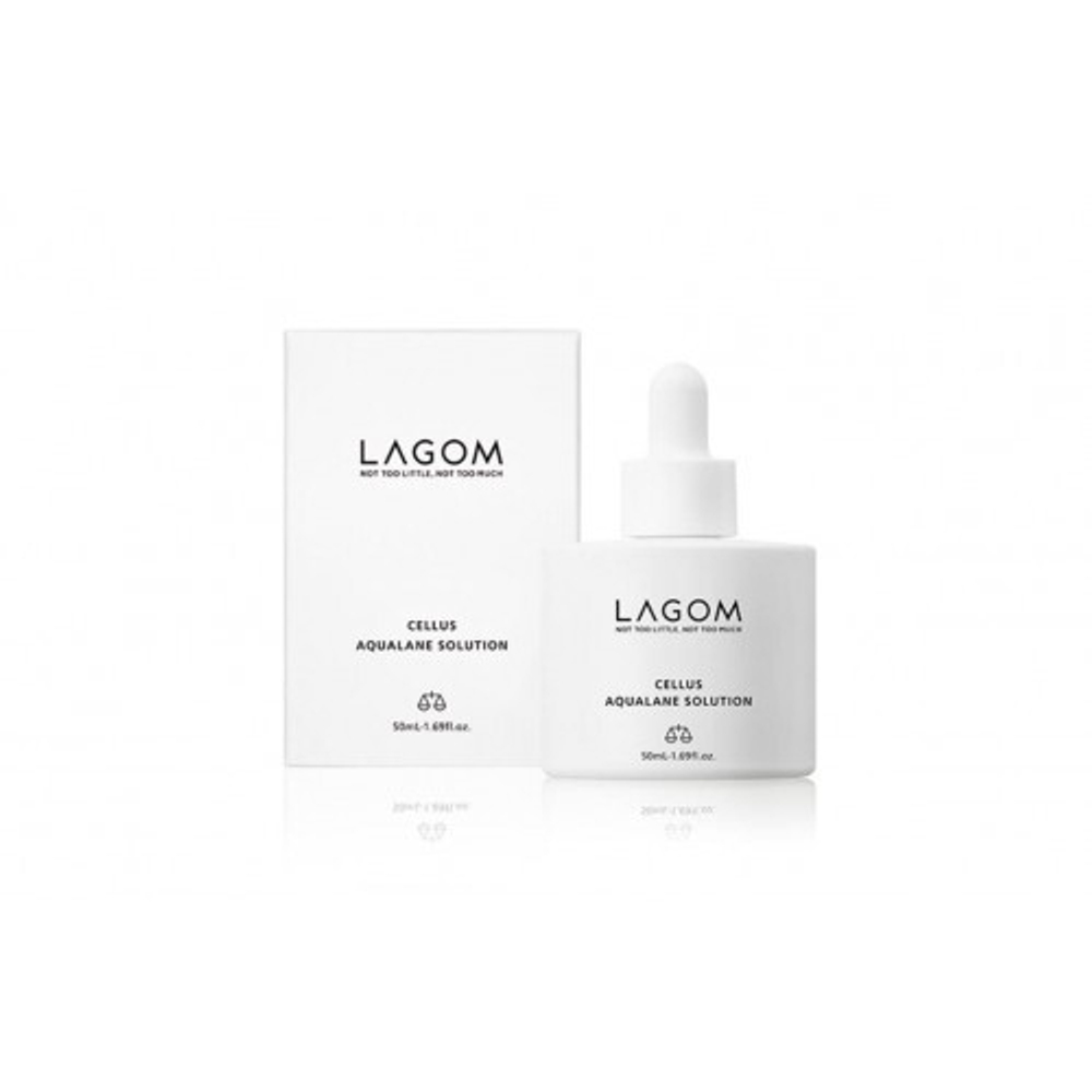 Питательная сыворотка с ферментированным скваланом Lagom Cellus Aqualane Solution 50ml