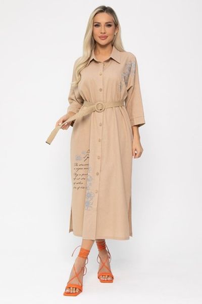 Платье Мирослава (бежевое) П15469-7М LT Collection