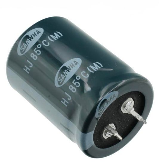 Конденсатор электролитический 470мкФ 450в 85°С HJ / 30х40 / Samwha