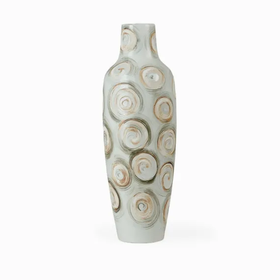 Большая ваза Orlena L высота 80 см, белая