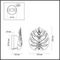 Бра Odeon Light Modern Jungle 4865/1WA