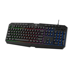 Игровой набор Porodo 5 in 1 Ultimate Gaming Kit with Rainbow Effect (PDX215-BK) Black