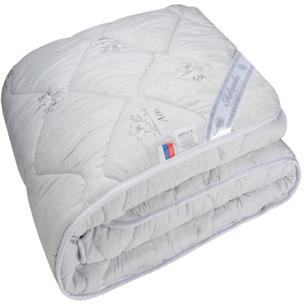 Одеяло "РУ. ЛЁН" Лавртекс, стандарт, плотность 300 г/м2, микрофайбер, Россия.