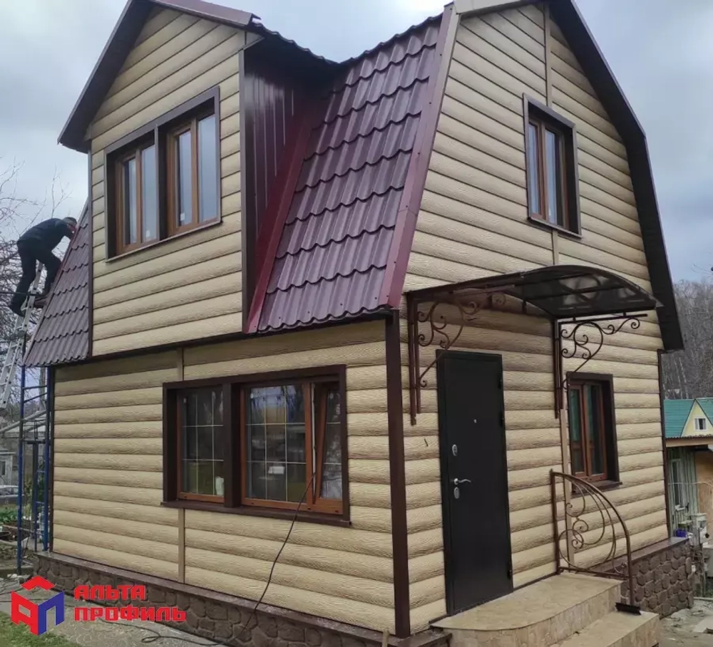 БЛОКХАУС ЛЮКС Двухпереломный малый Ольха ВН-03 3000х226 мм 0,68 м2