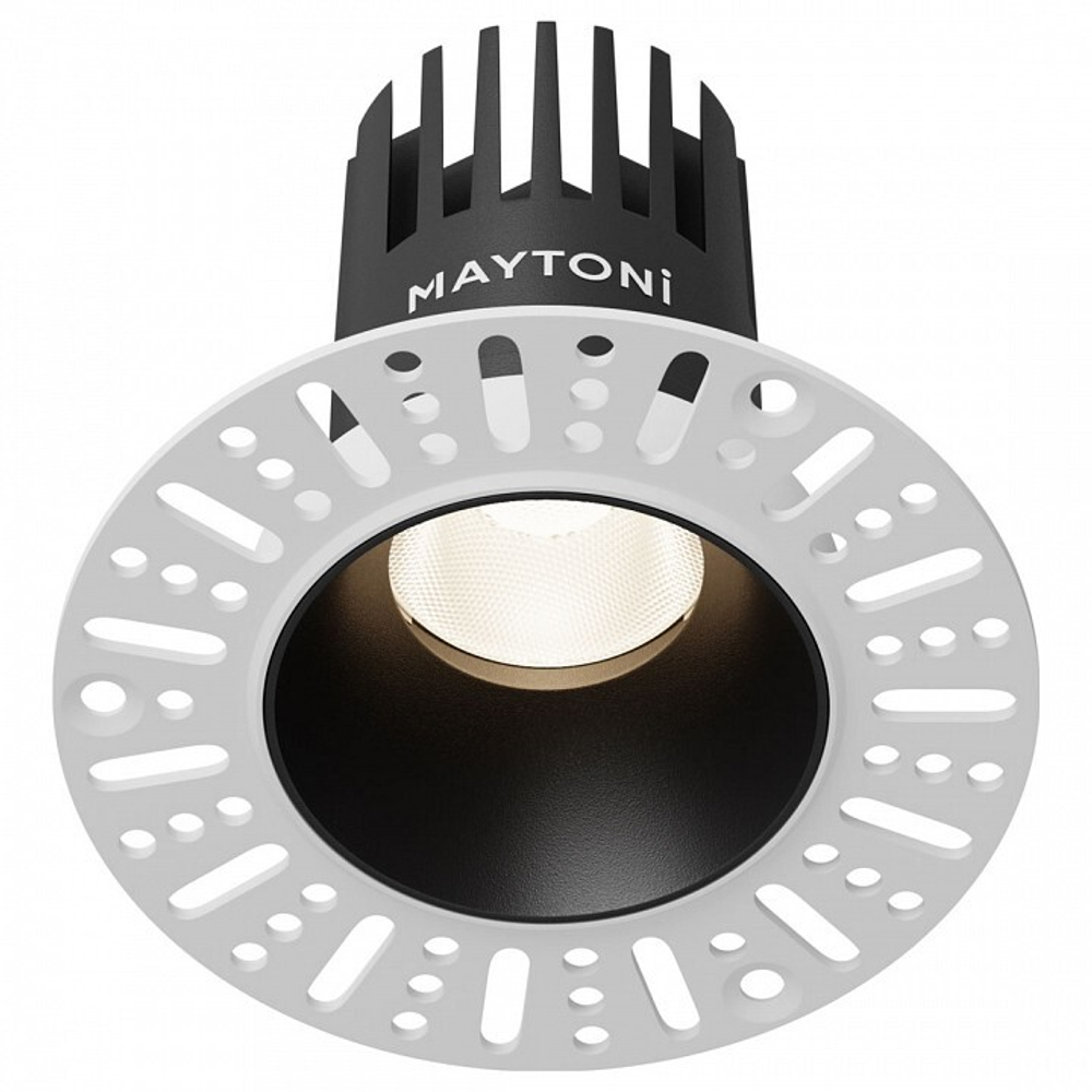 Встраиваемый светильник Maytoni Dip DL119-10W-4K-TRS-B