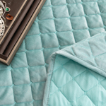 Велюровое покрывало ромб OVF014