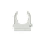 Крепеж-клипса для трубы 16 мм серая 100 шт