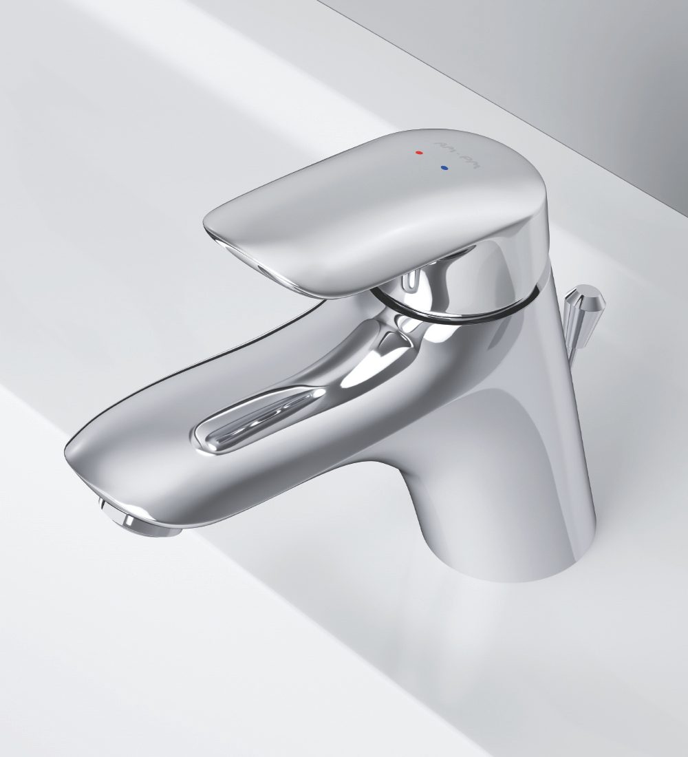 F5382132 Bliss L, смеситель для умывальника с д/к, излив 146 мм, хром, шт