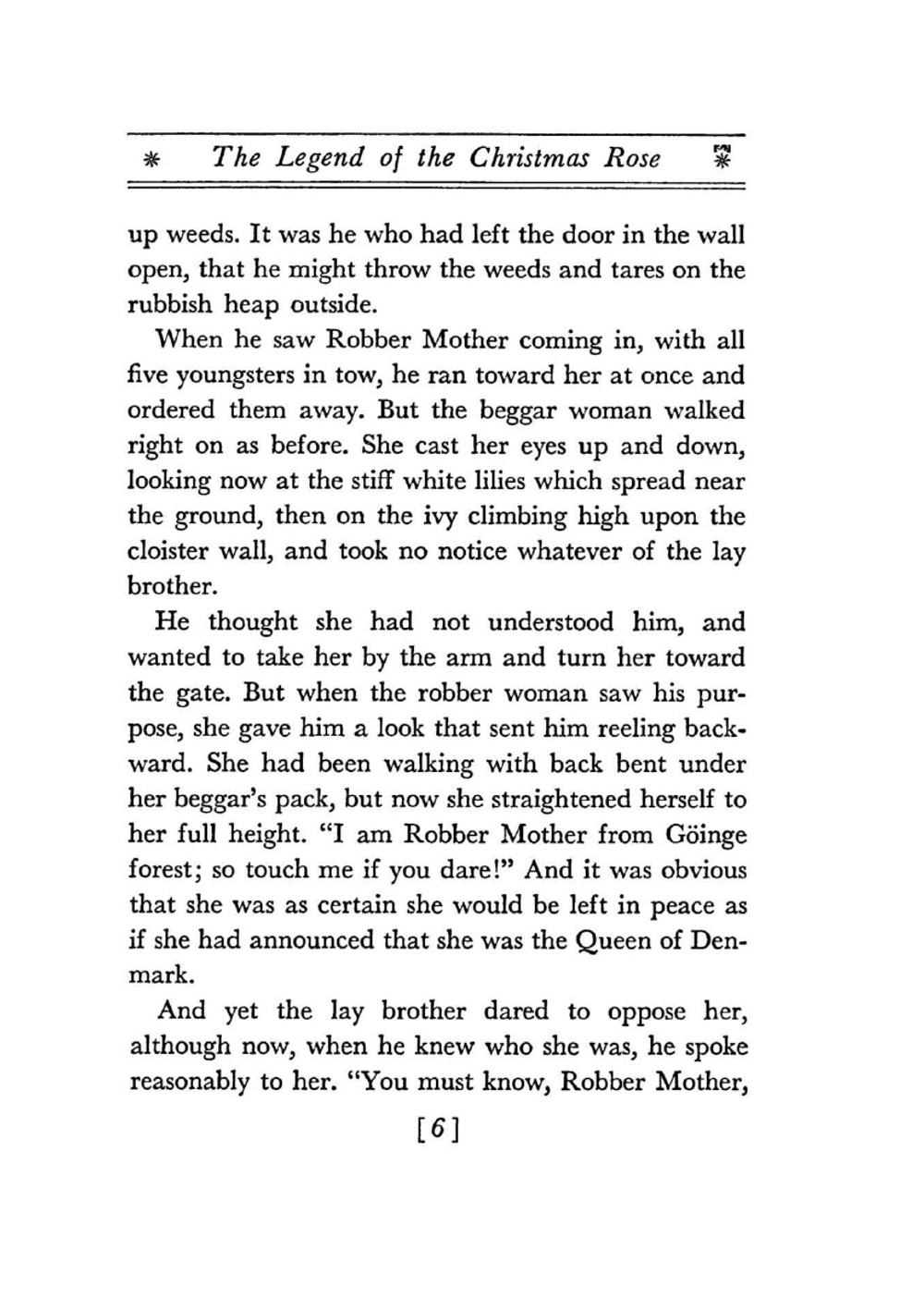 The legend of the Christmas rose | Lagerlöf Selma