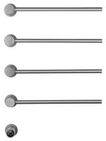 Полотенцесушитель электрический встраиваемый WONZON & WOGHAND HAMBURG, Брашированный никель (WW-AL314-BR)