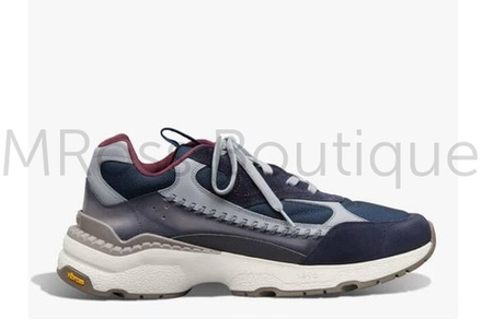 Мужские темно-синие кроссовки Berluti