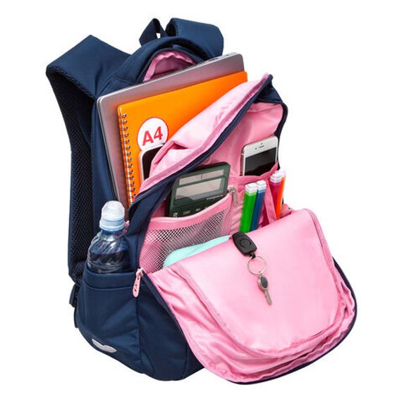 Çanta \ Bag \ RG-366-4 Рюкзак школьный (/2 синий)