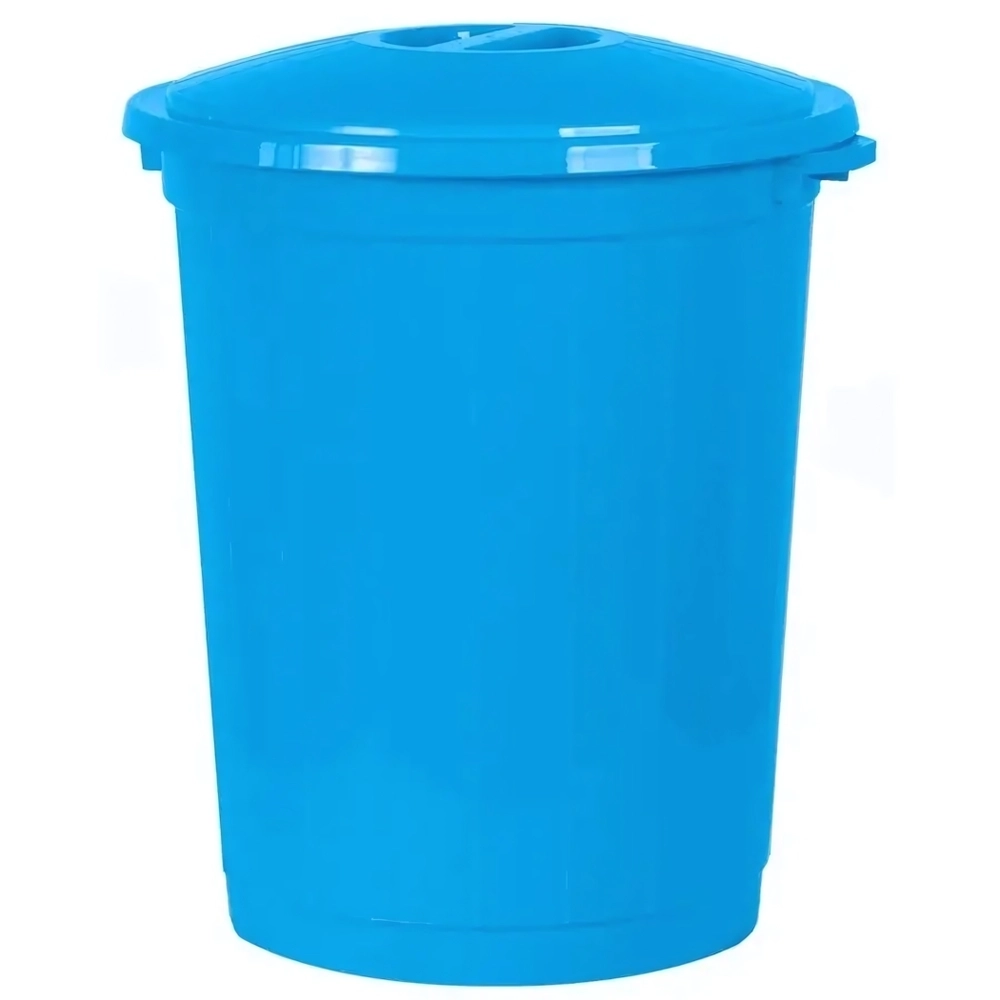 Бак 70л с крышкой (Голубой)