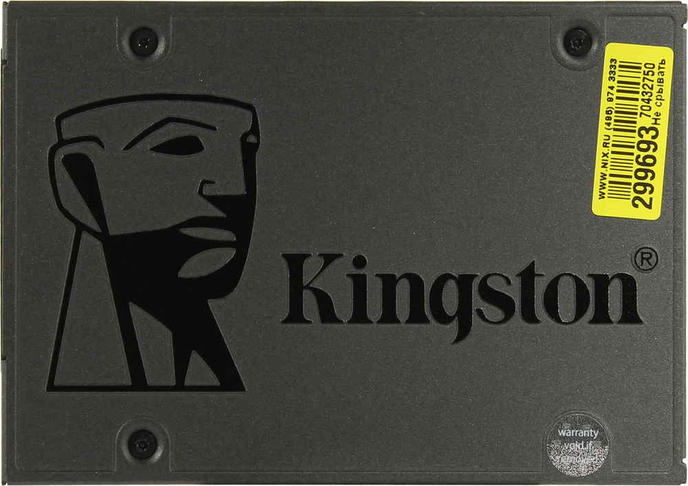 SSD 480 Gb SATA 6Gb/s Kingston A400 &lt;SA400S37/480G(IN)&gt;  (RTL)  2.5" TLC
