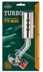 Горелка газовая TURBO (TT-900) с системой подогрева газа, «Tourist»