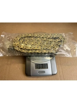 Мото цепь для питбайка сальниковая 428H-O 108 звеньев