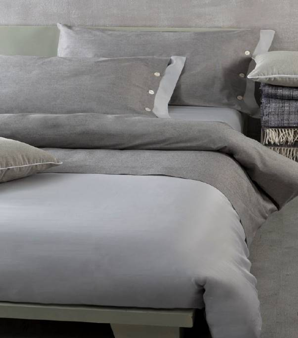 Постельное белье семейное Mirabello Charme N41 Grigio фото