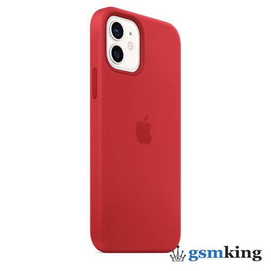 Apple Silicone Case with MagSafe iPhone 12 | 12 Pro Product Red (Красный) MHL63ZM/A