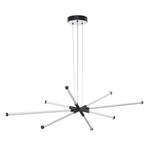Citilux LUCIA CL217181 Люстра светодиодная подвесная Чёрная