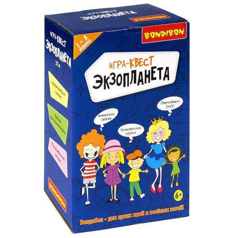 Настольная игра "Экзопланета" (Bondibon)