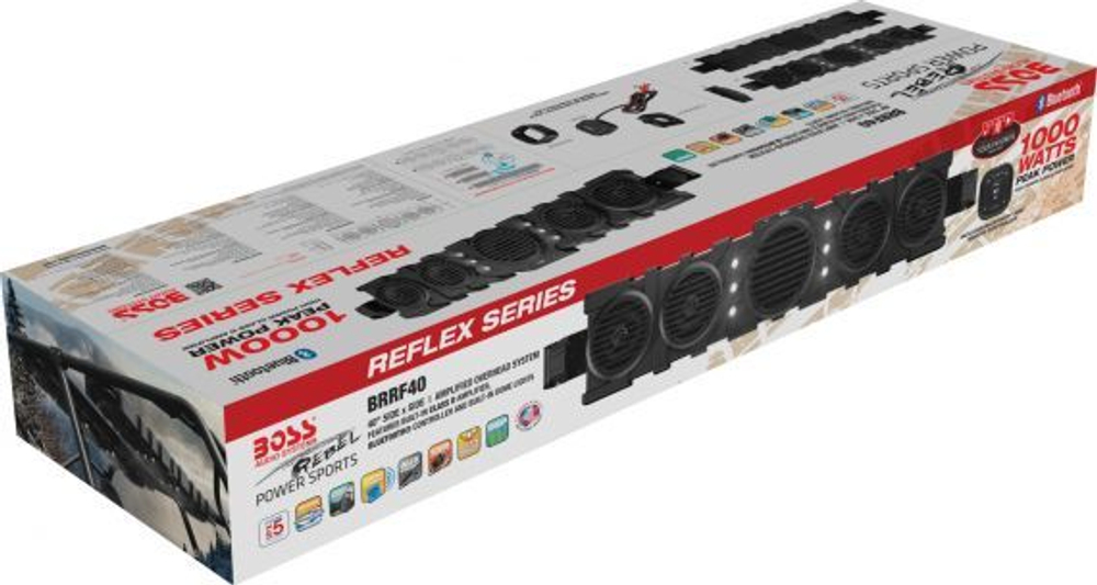 Звуковая панель Boss Audio BRRF40, 1000 Вт