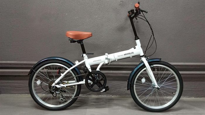 городской складной велосипед MyPallas M200 белый