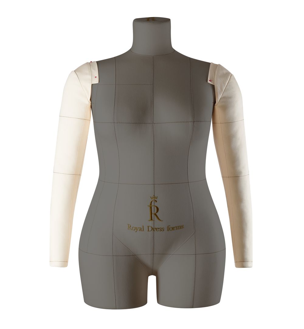 Комплект ручек к мягкому манекену Моника, бежевые, размер 50-52